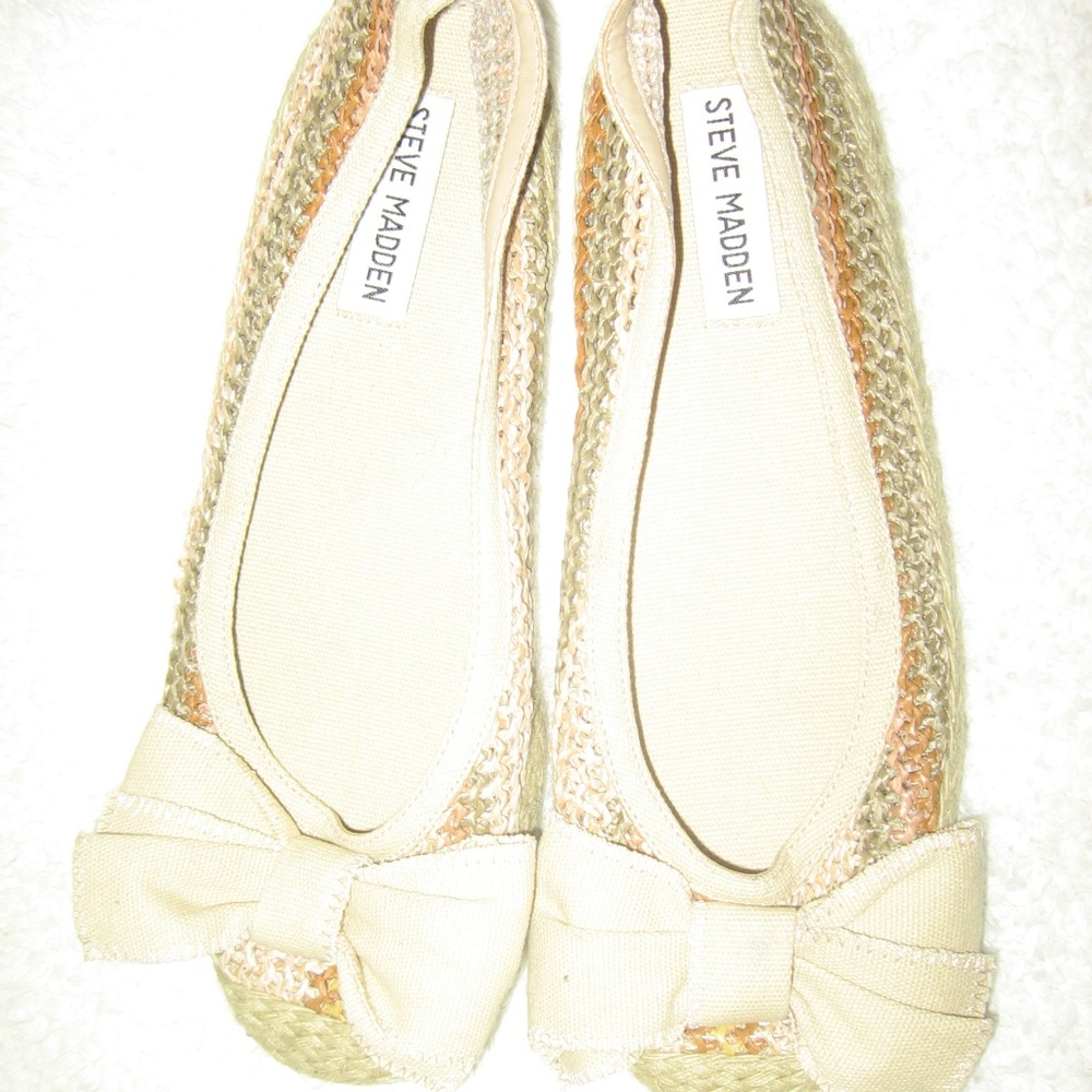 Steve Madden MultiColor Knit Flats